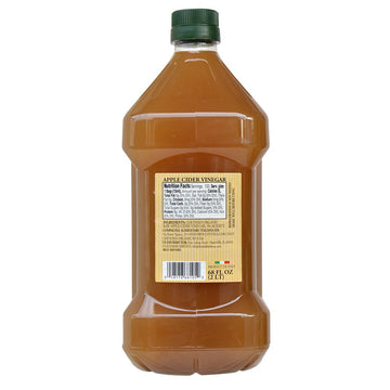 Mantova Organic Apple Cider Vinegar, Raw & Unfiltered, 68 oz, 100% USDA Certified Organic