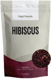 MagJo Naturals, Hibiscus Flowers 1LB (16 Oz) Hibiscus tea cut & sifted flowers, Flor de Jamaica