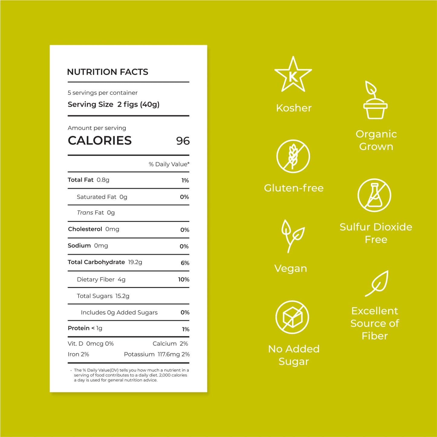 Organic Turkish Dried Figs - Ios Love Organic- | Purely Figs - Usda Certified Organic Figs, No Added Sugars, Sulfurs Or Preserva