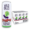 Wild Bills Watermelon Ring Pop Craft Soda - Pure Cane Sugar, Caffeine Free, Vegan, Gluten Free - 12 Oz Cans, 12 Pack