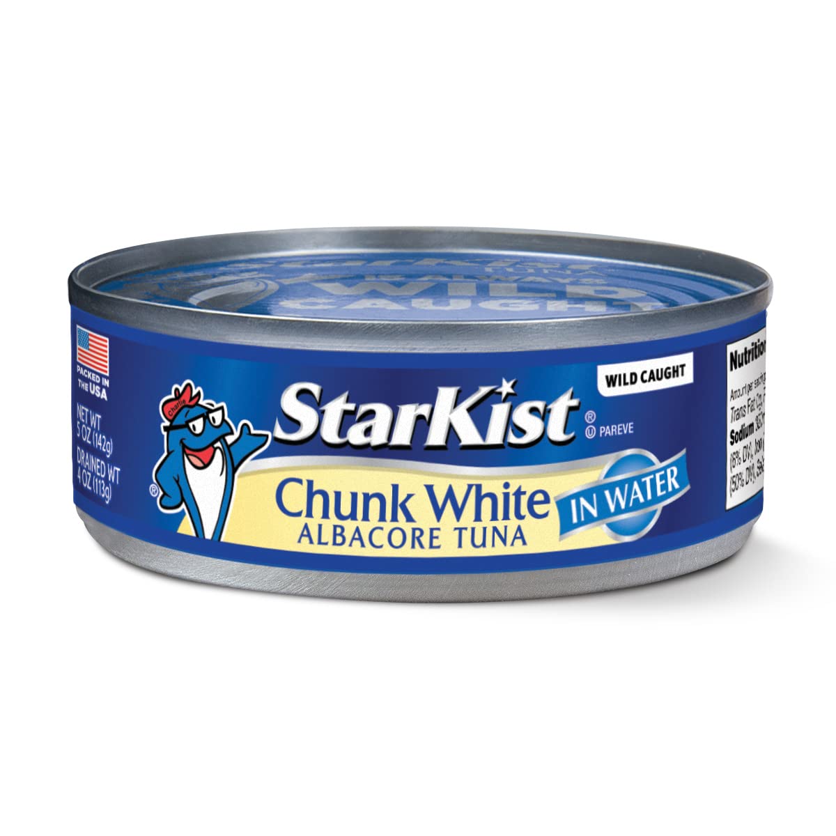 Starkist Chunk White Albacore Tuna In Water, 5 Ounce