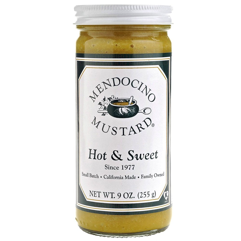 Mendocino Hot Sweet Mustard, 9 Oz