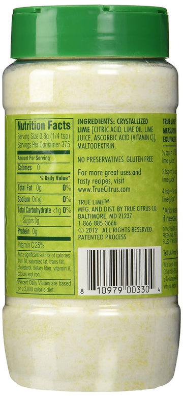 True Lime 10.6Oz Shakers 2 Pk