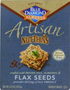 Blue Diamond Artisan Nut-Thins Flax Seeds Gluten Free -- 4.25 oz (2 Boxes)