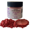 Oh Sweet Art Glossy Luster Dust Edible 7G (0.25Oz) Choose Your Color (Red)