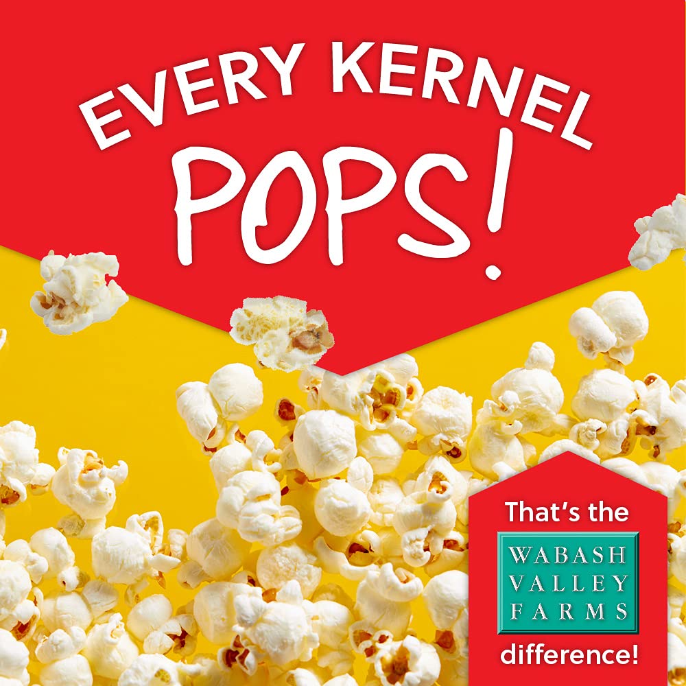 Wabash Valley Farms All In One Popcorn Kits -Sweet & Salty Kettle Corn, Popcorn Kernels For Popcorn Machine, Kernels, Popcorn Ki