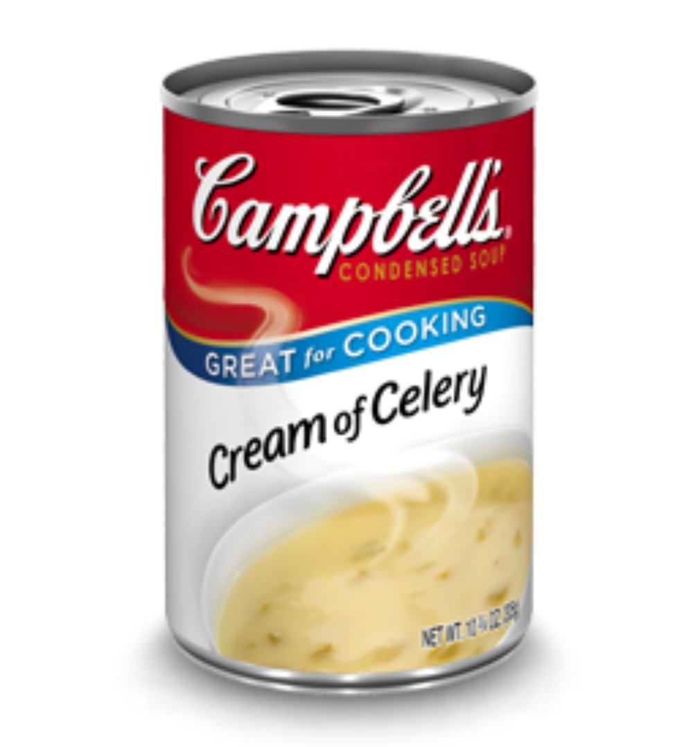 Campbells, Condensed Cream of Celery Soup, 10.75oz Can (Pack of 6)