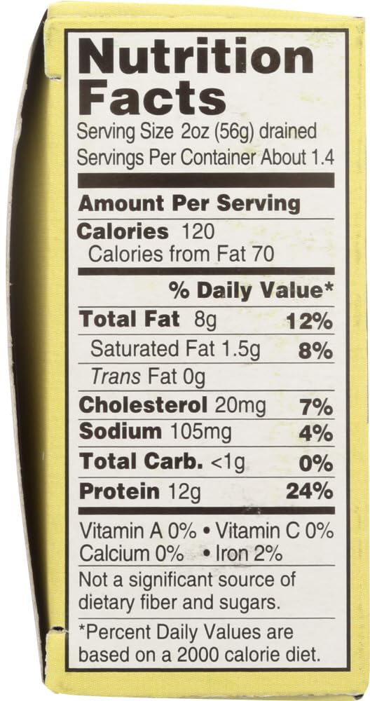 Wild Planet Skinless Boneless Yellow Tail Fillets In Extra Virgin Olive Oil, 4oz (Pack Of 12)