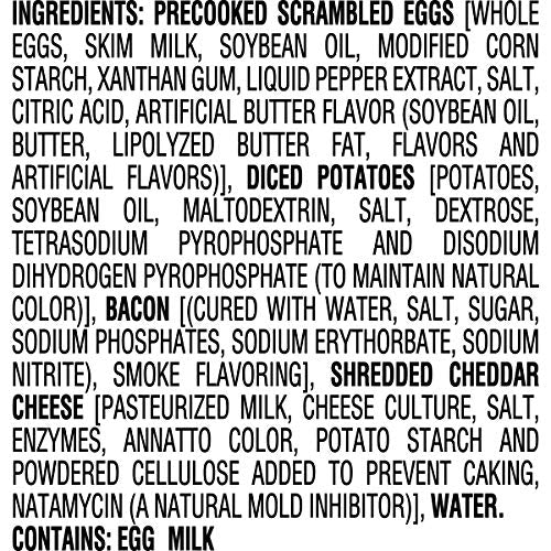 Jimmy Dean Bacon Breakfast Bowl, Single Serve (Frozen),7 Ounce (Pack of 1),47131