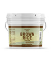 Unpretentious Long Grain Brown Rice, 1 Gallon, Non-GMO, Gluten Free, Vegan Friendly