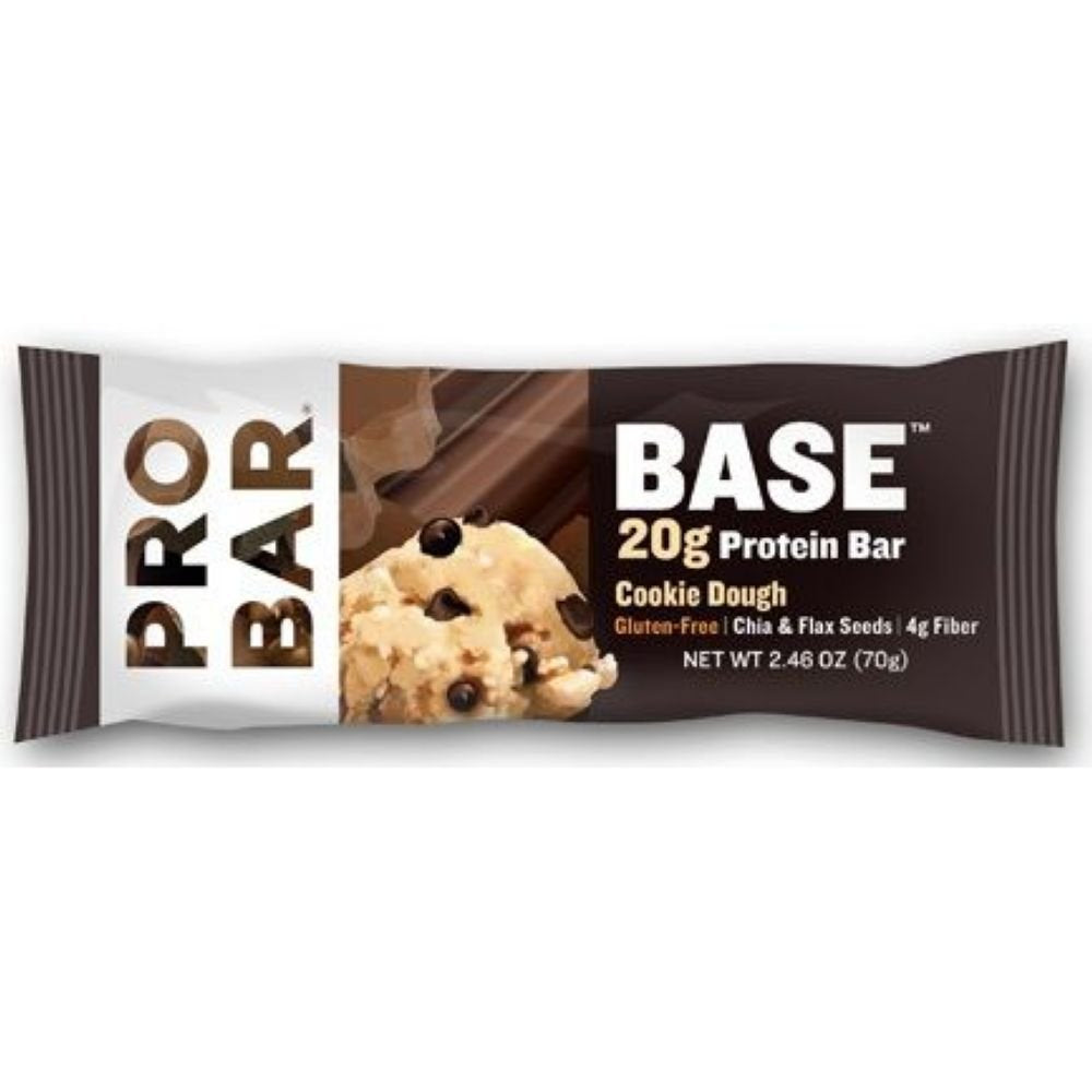 Probar Base Cookie Dough Protein Bar, 2.1 Ounce - 144 Per Case