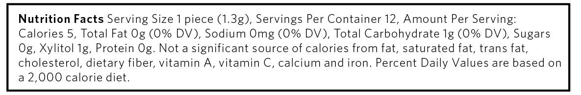 Xylichew Xylichew Spearmint 24 Pack