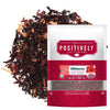 Organic Positively Tea Company Hibiscus Herbal Tea Loose Leaf 16 Ounce