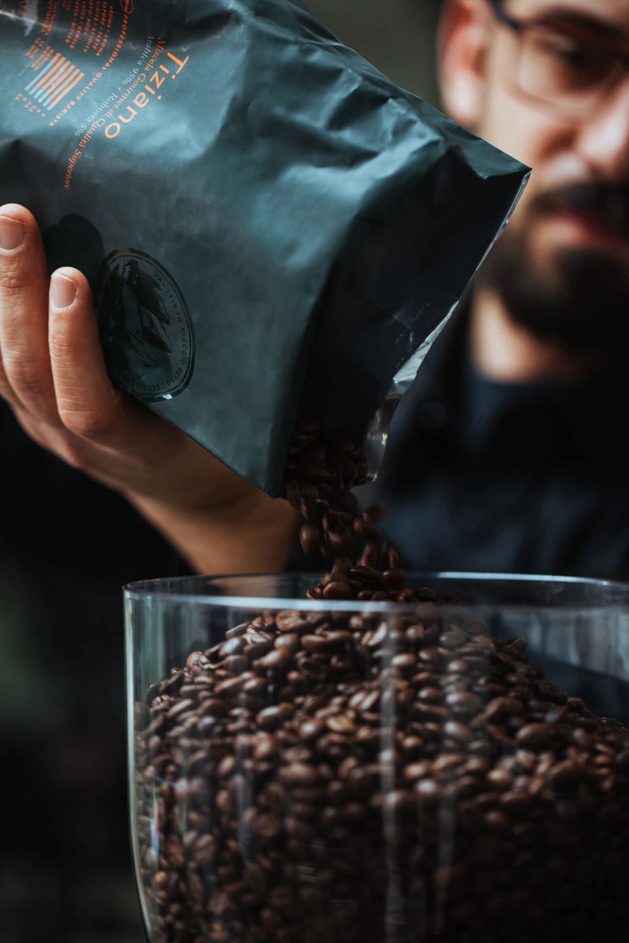 Bristot Buongusto Italian Espresso Coffee Beans, Medium Roast, 2.2 lb Bag
