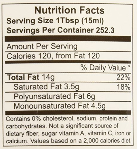 Baja Precious Rice Bran Oil - 128 Fl Oz (1 Gallon) - Cooking Oil