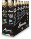 Amore Vegan Garlic Paste In A Tube - Non Gmo Certified And Made In Italy 3.2 Ounce (Pack Of 12)