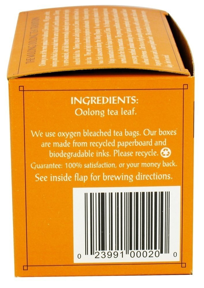 TRIPLE LEAF Oolong Tea, 20 CT