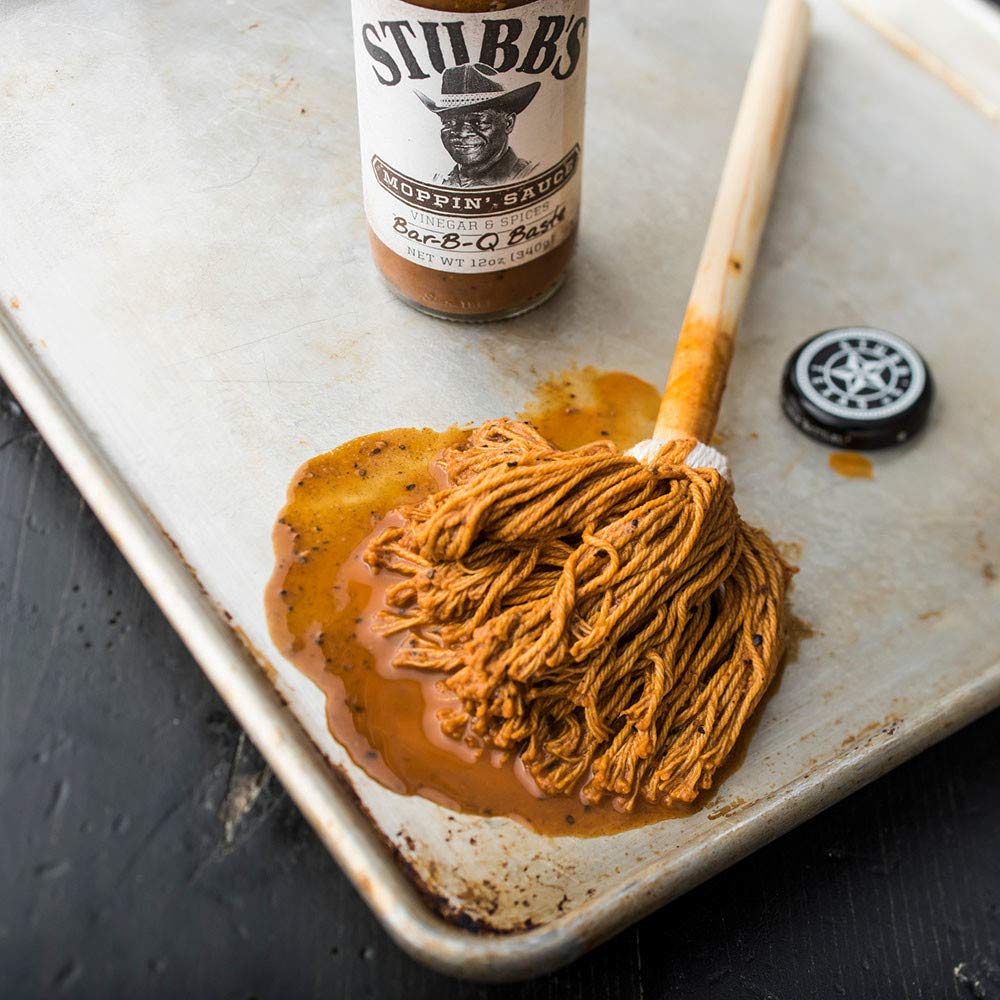 Stubb s Moppin Sauce BBQ Baste, 12 oz (Pack of 4)