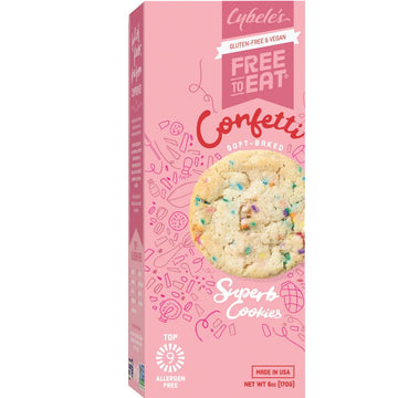 CYBELE CONFETTI COOKIES ( 6 X 6 OZ )
