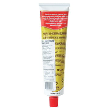 Mutti Triple Concentrated Tomato Paste (Triplo Concentrato), 6.5 oz. Tube |2 Pack | Italys #1 Brand of Tomatoes | Tube Tomato Pa