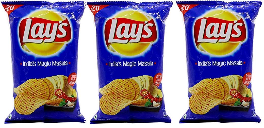 Great Bazaar Lays India'S Magic Masala, 3 Pack