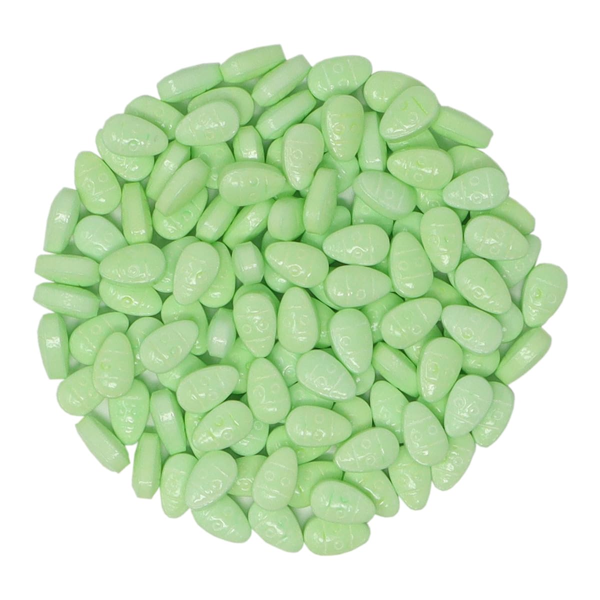 Mystic Sprinkles Easter Candy Shapes Sprinkles (Mint Green Easter Eggs, 2Oz Jar)