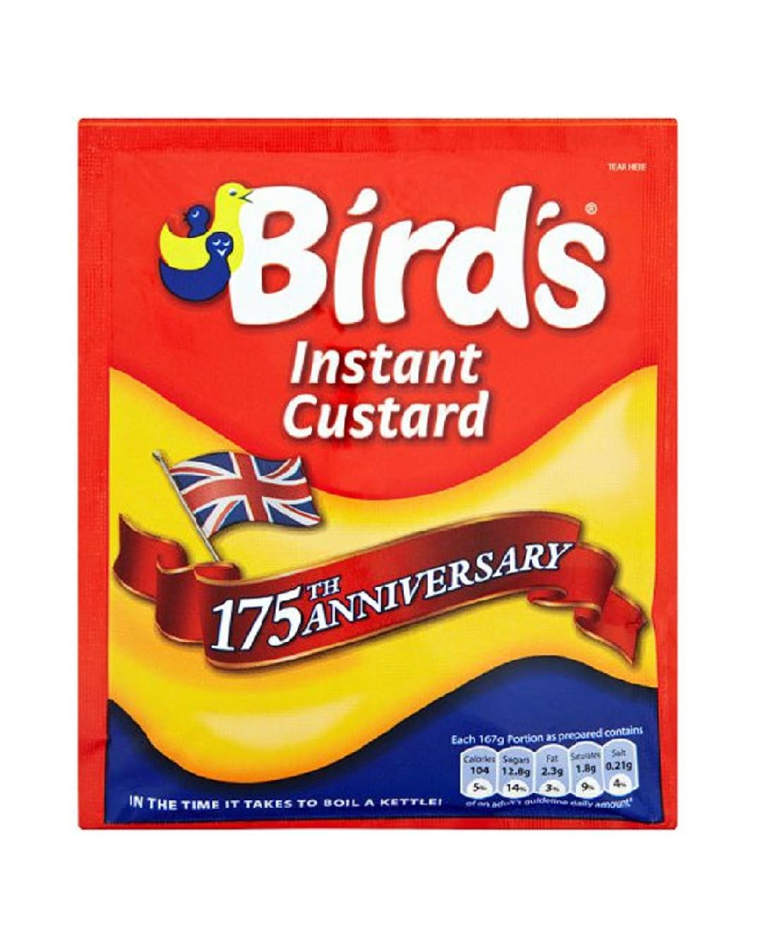 Birds Instant Custard Triple Pack Original Birds English Custard Powder Imported From The Uk England The Best Of British Custard