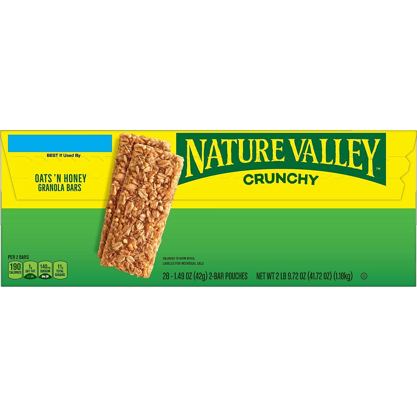 Nature Valley 618557 Nature Valley Crunchy Granola Bars Oats & Honey 1.5 Oz.