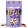 GoodSAM Organic Raw Brazil Nuts 0.5lb Unsalted Gluten Free Non GMO Vegan Keto Regenerative Farming Direct Trade
