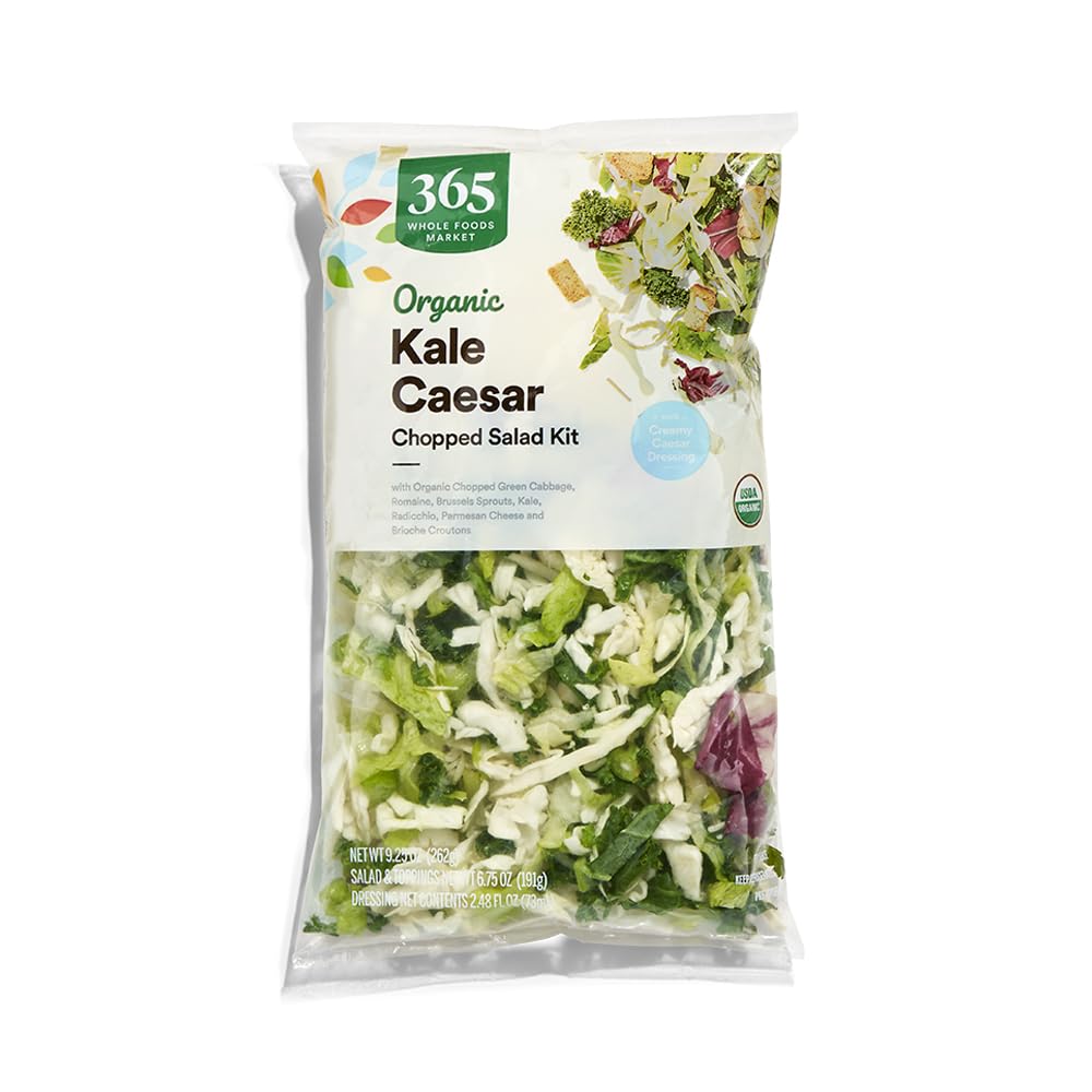 365 by Whole Foods Market, Organic Salad Kit - Kale Caesar, 9.25 oz