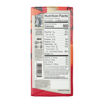 Endangered Species Choclate Bars (Dark W/Cinnamon, Cayenne & Cherry (60%))
