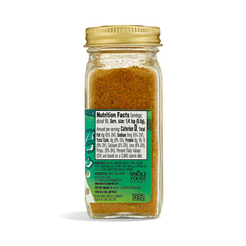 Whole Foods Market Organic Shawarma Seasoning, No Salt Added, 1.87 Ounce - Flavorful Spice Blend for Cooking and Seasoning
