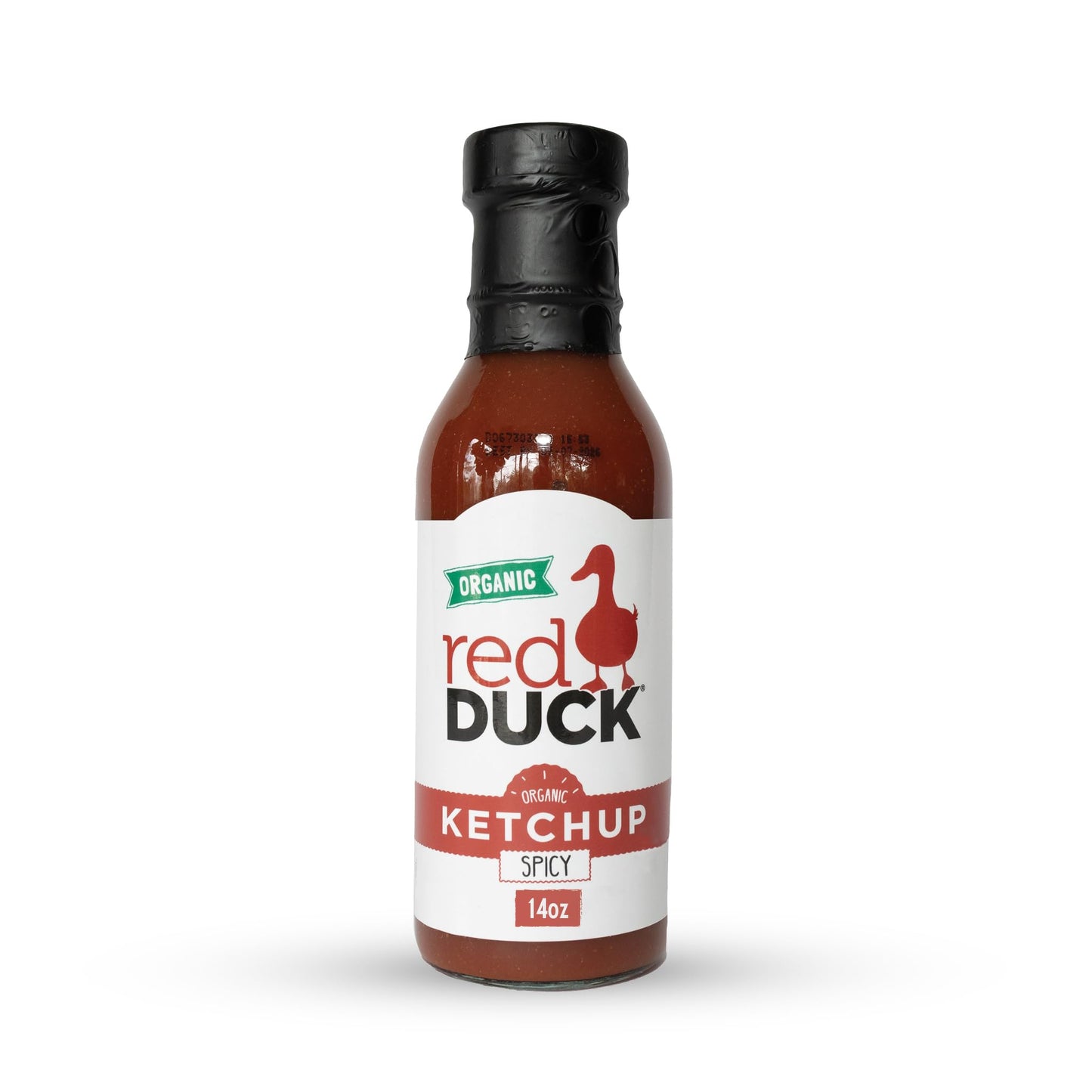 Red Duck Spicy Organic Ketchup - Gluten-Free, Vegan, All Natural, 14 ounces