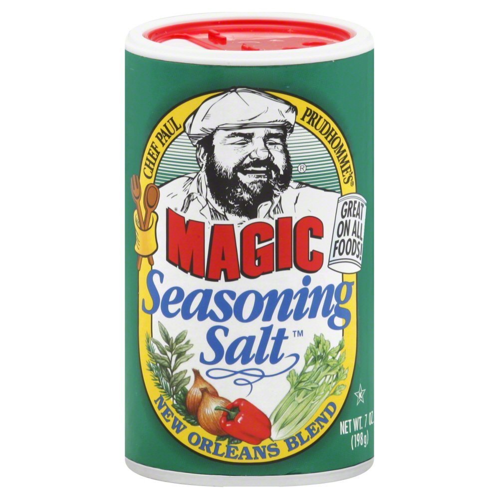 Chef Paul Prudhomme's Magic Seasoning Salt New Orleans Blend -- 7 Ounce (Pack of 2)