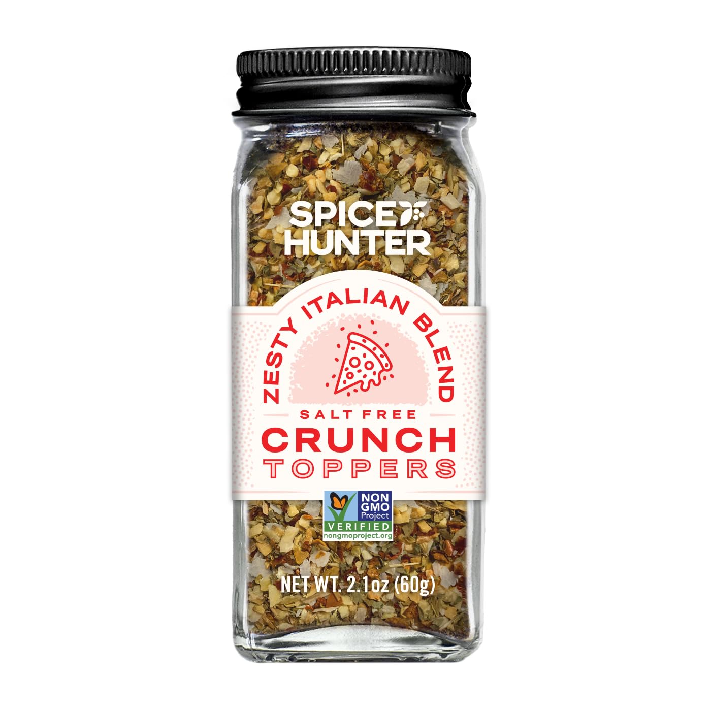 The Spice Hunter Crunch Toppers (Zesty Italian, 2.1 Ounce Jar)