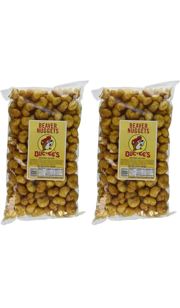 Buc-Ees Beaver Nuggets Gluten-Free Sweet Corn Puff Snacks Bundle Pack Of (2) 26 Ounces Total