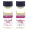 LorAnn Fruit Punch Flavor, 1 dram bottle (.0125 fl oz - 3.7ml - 1 teaspoon) - 2 Pack