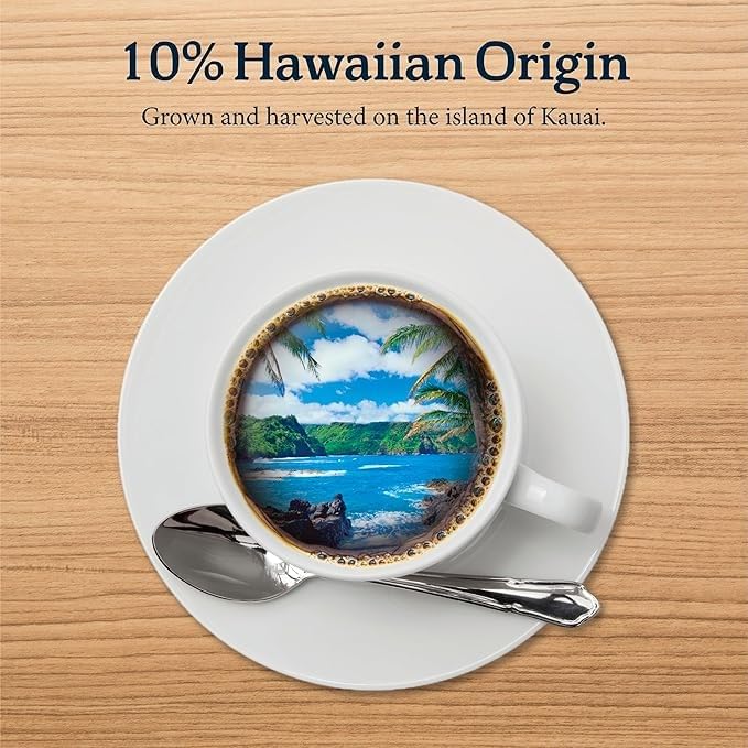 Kauai Coffee Coconut Caramel Crunch K-Cup Compatible Coffee, 10 Count (Pack of 6)