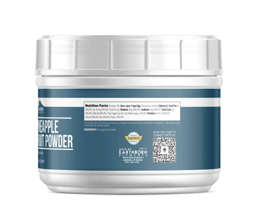 Earthborn Elements Pineapple Fruit Powder 1.3 Lb, Pure & Natural, Smoothie Mix-In