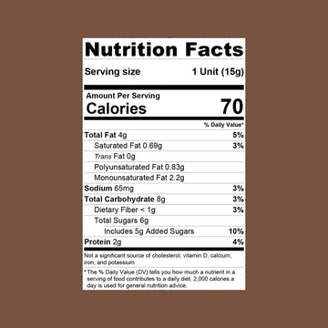 PASOKIN | Cocoa Crunch Natural Peanut Butter Bites | Kosher, Gluten Free, Vegan, Protein Snack | Crunchy and Creamy | Chocolate