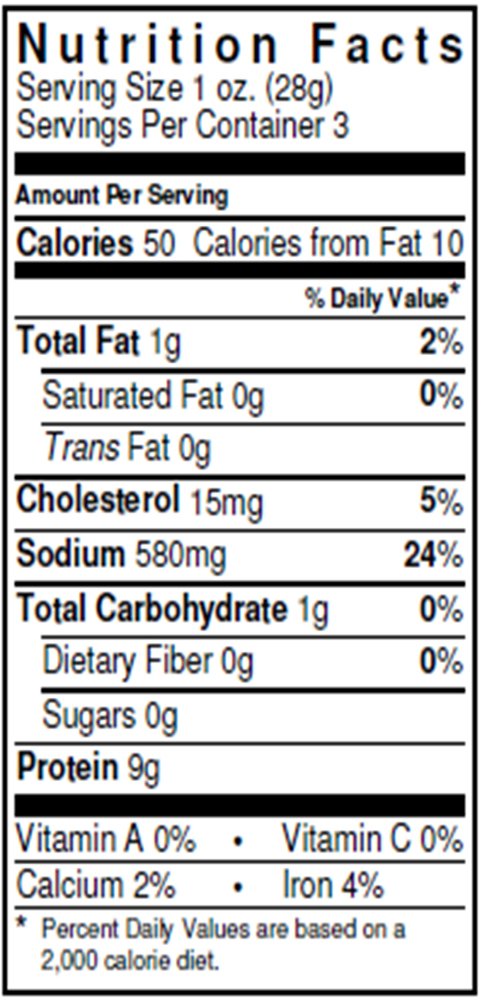 Wild Bills Beef Jerky - Hickory Smoked - 3oz Packs (4 Re-sealable Packs) - Model 4584160