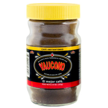 Yaucono Instant Coffee In Glass Jar, 3.6 Ounce (Pack Of 1)