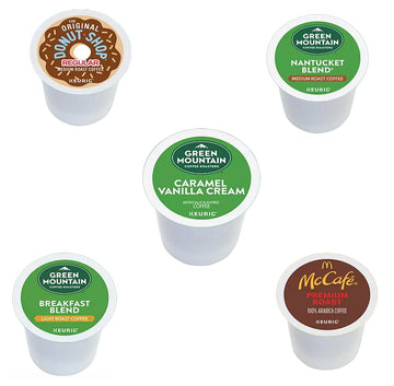 Famous Brands K-Cups Variety Pack | Gift Box | Single Serve Pods | Assorted Pack By Office Roast | Compatible With Keurig | 20 C