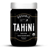 Organic Black Tahini Paste 16 oz (1lb) - Black Sesame Paste - USDA Certified Kosher Gluten Free Tahini Sauce - Creamy Tahini Organic with Hulled Sesame Seeds for Dressigns Dips Spreads & Hummus - The Holly Tree