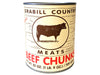 Grabill Country Meats Canned Beef Chunks, Favorite Amish Food, 25 Oz. (Case of 12)