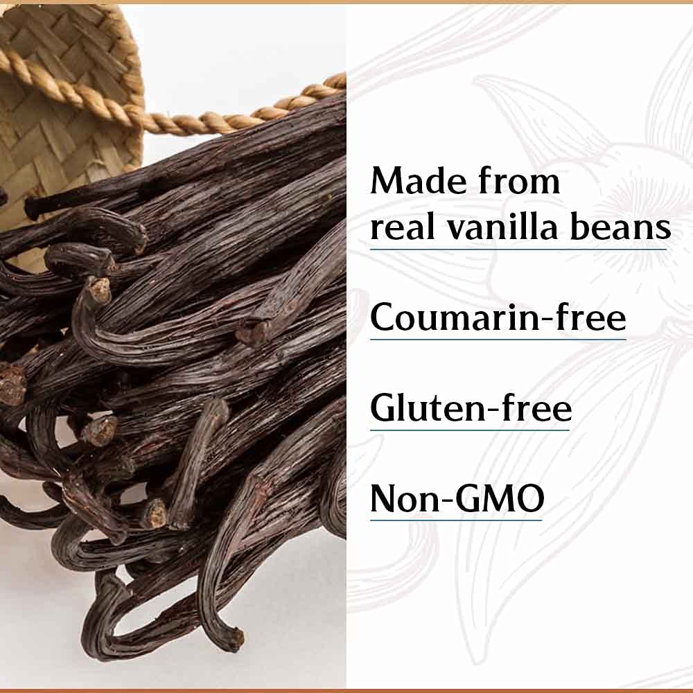 BACK TO BASICS Vanilla Extract - 33.8 Fl Oz (1 Liter) - Pack of 1