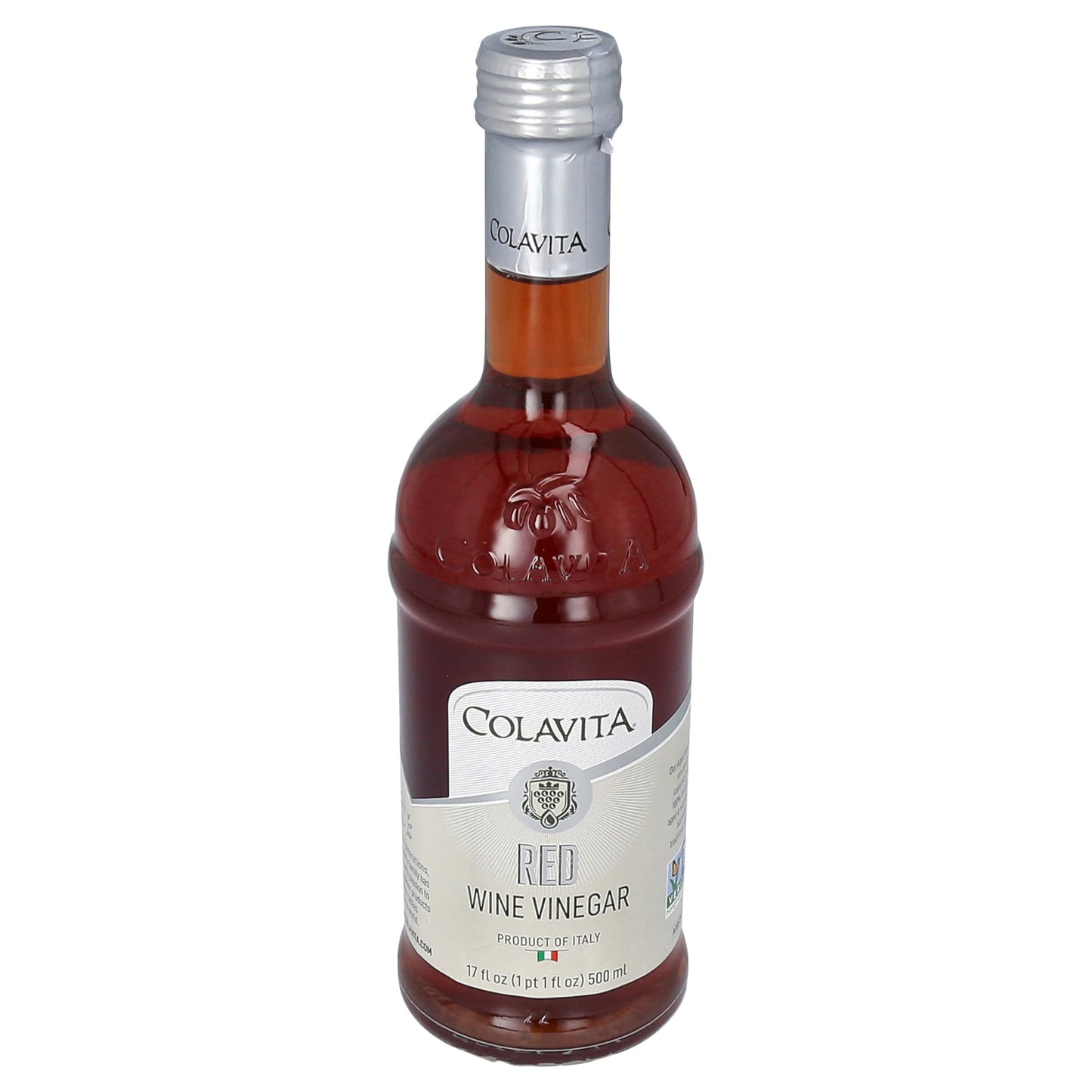 COLAVITA Red Wine Vinegar, 17 Fl Oz, Model 0039153413054