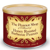 The Peanut Shop of Williamsburg - Honey Roasted Barbecue Peanuts - 9oz Tin