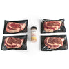 Nebraska Star Beef All Natural USDA Prime Ribeye Steaks with Signature Seasoning