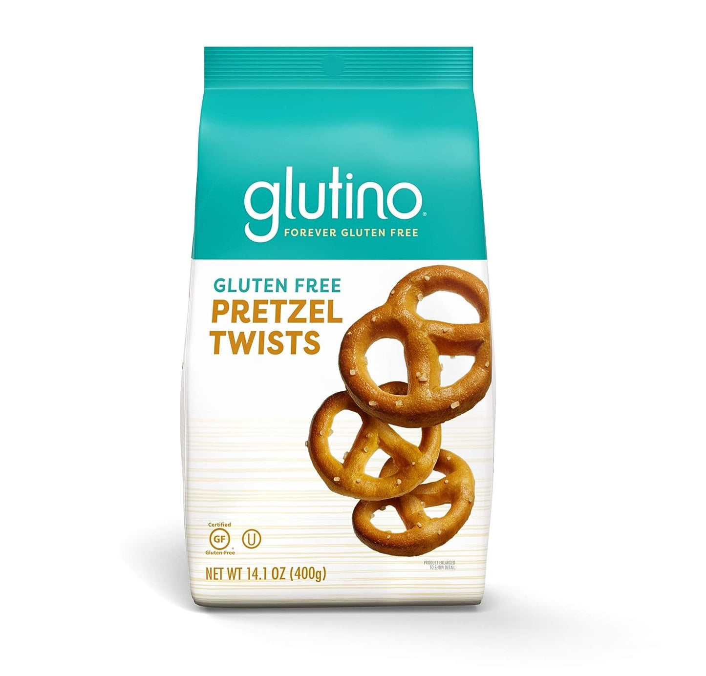 Glutino Gluten Free Pretzel Twists, Delicious Everyday Snack, Salted, 14.1 Oz